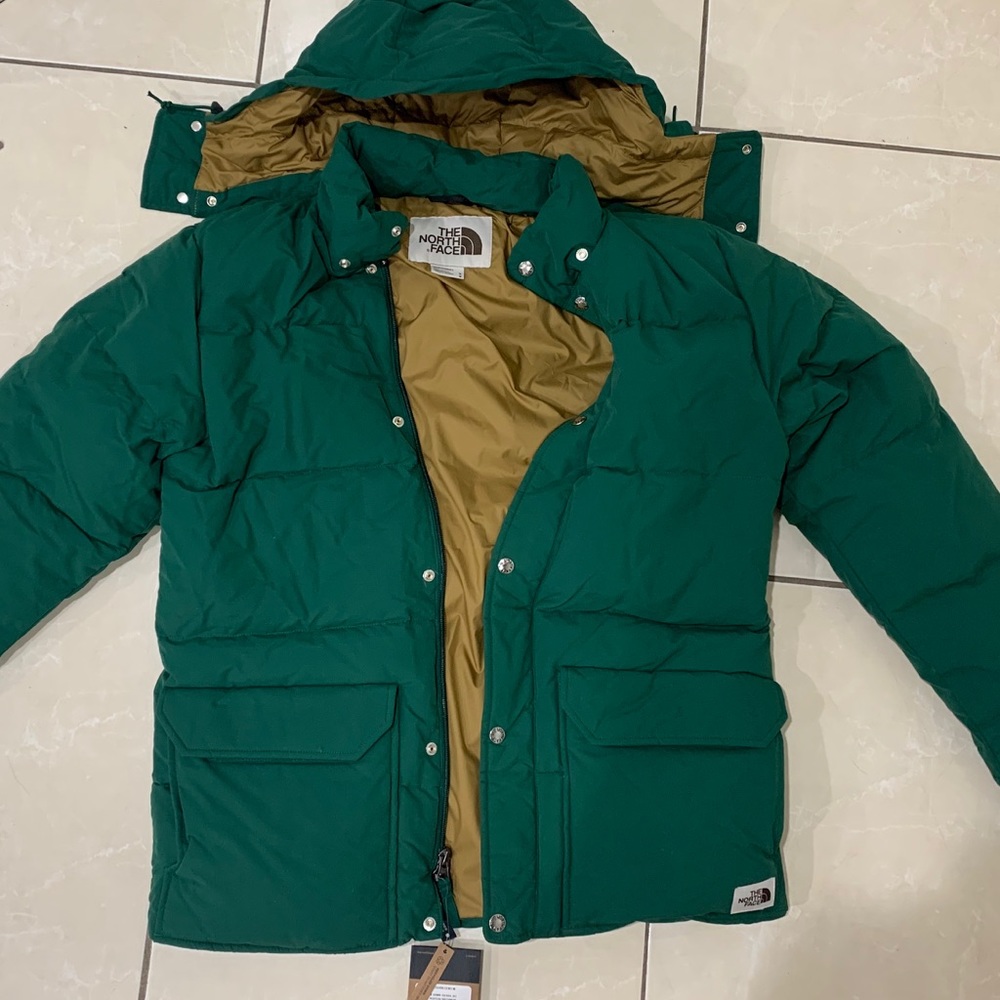 MEN North Face Hooded Down Jacket